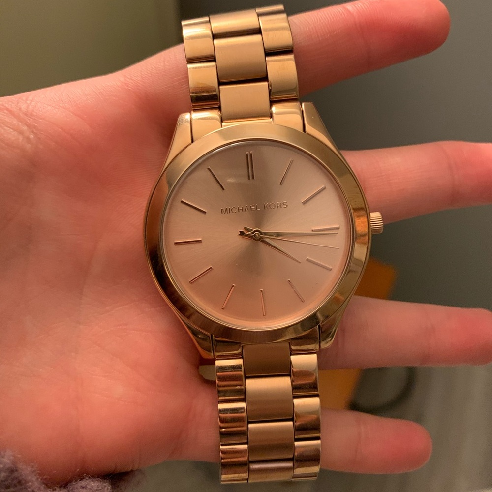 BRAND NEW ROSEGOLD MICHAEL KORS WATCH
